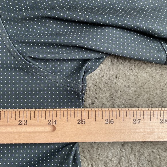 Peter Millar Mens Large Polo Shirt Summer Comfort Polka Dot Golf Casual - Picture 5 of 6